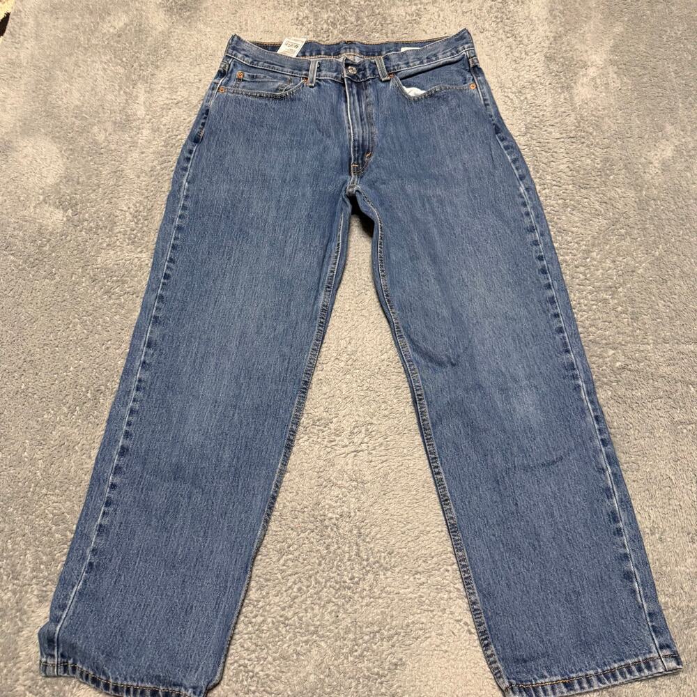 Levi’s 550 Jeans Mens 34 x30 Blue Straight Denim Work